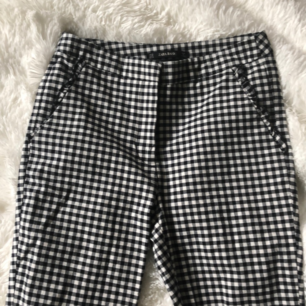 Zara Gingham Pants